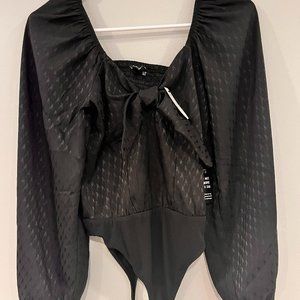 Express, XS, Black Body Suit